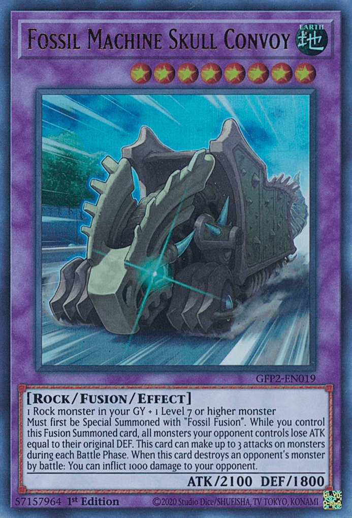 Fossil Machine Skull Convoy [GFP2-EN019] Ultra Rare - POKÉ JEUX