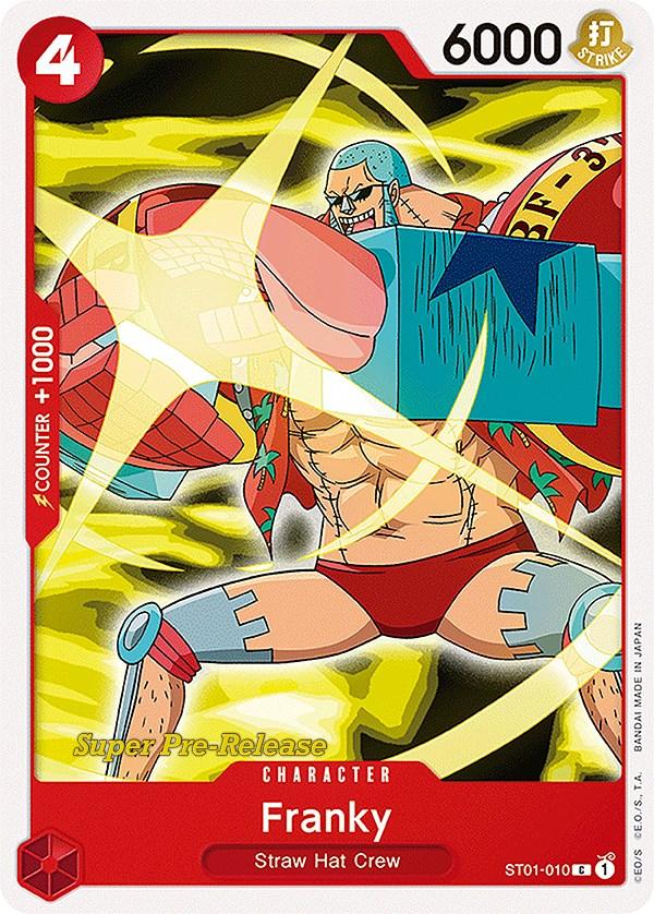 Franky [Super Pre-Release Starter Deck: Straw Hat Crew] - POKÉ JEUX