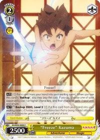 "Freeze" Kazuma (KS/W55-E030 C) [KonoSuba 2] - POKÉ JEUX