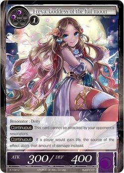 Freya, Goddess of the full moon (3-102) [The Shaft of Light of Valhalla] - POKÉ JEUX