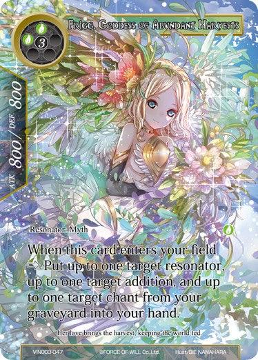 Frigg, Goddess of Abundant Harvests (VIN003-047) [Vingolf 3: Ruler All Stars] - POKÉ JEUX