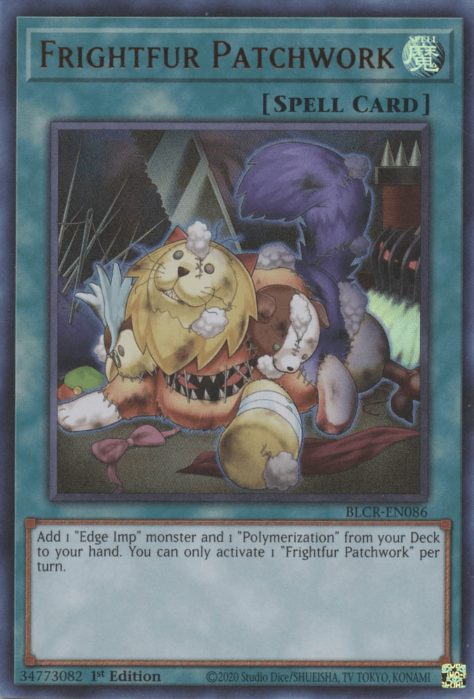 Frightfur Patchwork [BLCR-EN086] Ultra Rare - POKÉ JEUX