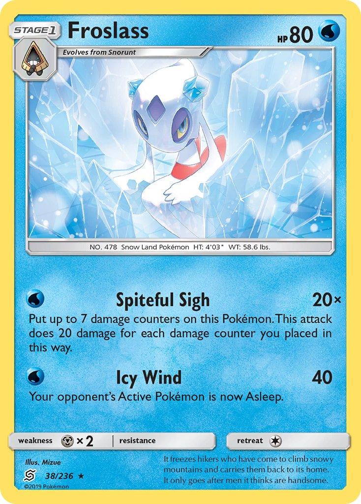 Froslass (38/236) (Theme Deck Exclusive) [Sun & Moon: Unified Minds] - POKÉ JEUX