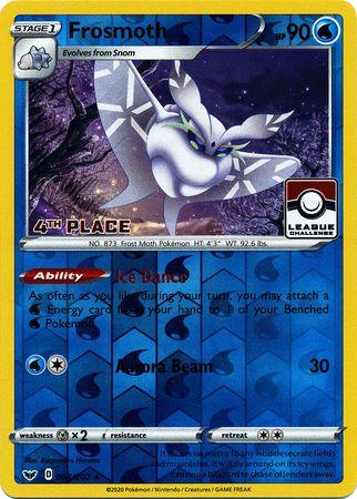 Frosmoth (064/202) (League Promo 4th Place) [Sword & Shield: Base Set] - POKÉ JEUX