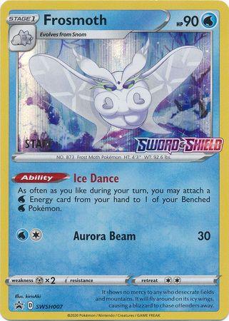 Frosmoth (SWSH007) (Staff Prerelease Promo) [Sword & Shield: Black Star Promos] - POKÉ JEUX