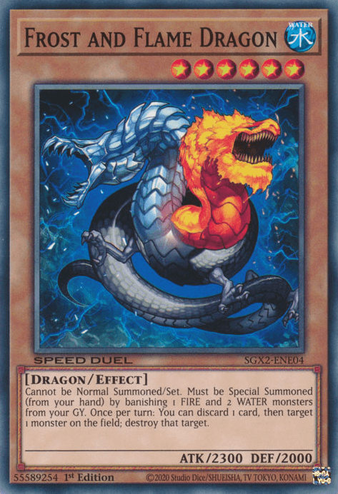 Frost and Flame Dragon [SGX2-ENE04] Common - POKÉ JEUX