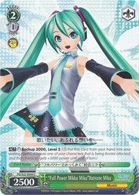 "Full Power Mikku Miku"Hatsune Miku (PD/S22-E044 C) [Hatsune Miku -Project DIVA- f] - POKÉ JEUX