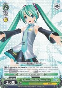 "Full Power Mikku Miku"Hatsune Miku (PD/S22-TE12 TD) [Hatsune Miku -Project DIVA- f] - POKÉ JEUX