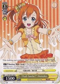 "Full Smile!" Honoka (LL/EN-W01-039 C) [Love Live! DX] - POKÉ JEUX