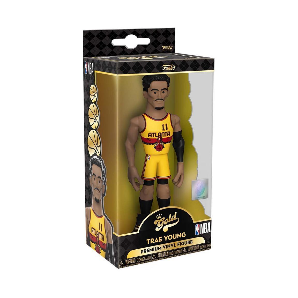 Funko Gold - NBA Trae Young Premium Vinyl Figure - POKÉ JEUX - FU59383 - 889698593830