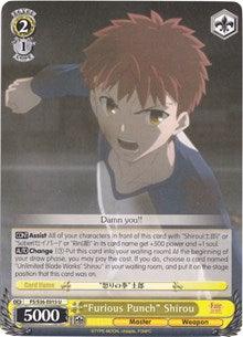 "Furious Punch" Shirou (FS/S36-E015 U) [Fate/Stay Night [Unlimited Blade Works] Vol. II] - POKÉ JEUX