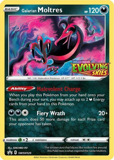 Galarian Moltres (SWSH125) (Prerelease Promo) [Sword & Shield: Black Star Promos] - POKÉ JEUX