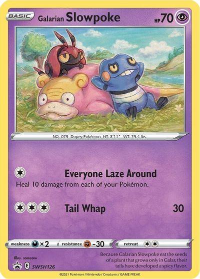 Galarian Slowpoke (SWSH126) [Sword & Shield: Black Star Promos] - POKÉ JEUX