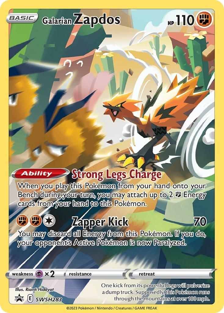 Galarian Zapdos (SWSH283) [Sword & Shield: Black Star Promos] - POKÉ JEUX