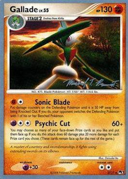 Gallade LV.55 (2/17) (Boltevoir - Michael Pramawat) [World Championships 2010] - POKÉ JEUX