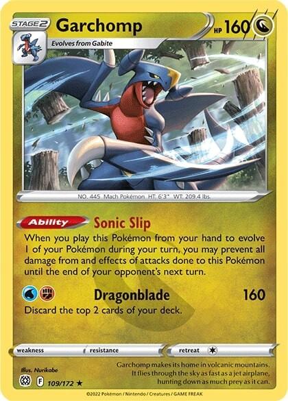 Garchomp (109/172) [Sword & Shield: Brilliant Stars] - POKÉ JEUX