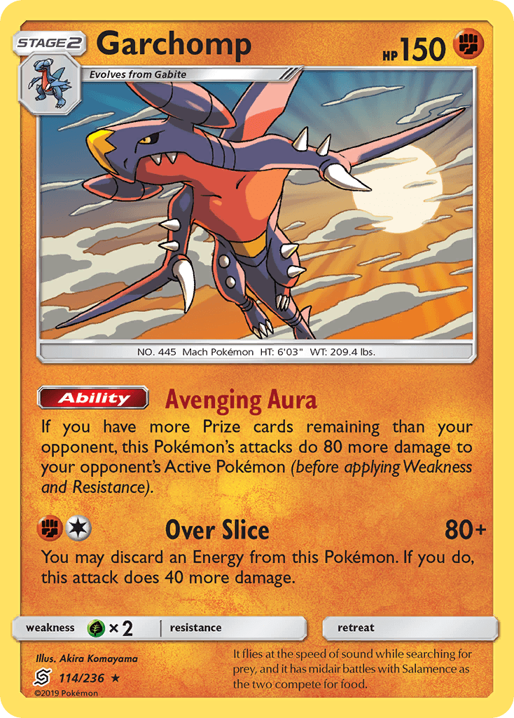 Garchomp (114/236) [Sun & Moon: Unified Minds] - POKÉ JEUX