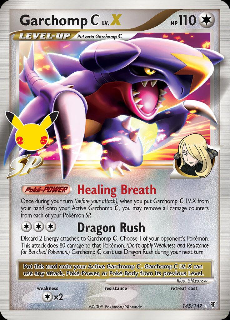 Garchomp C LV.X (145/147) [Celebrations: 25th Anniversary - Classic Collection] - POKÉ JEUX