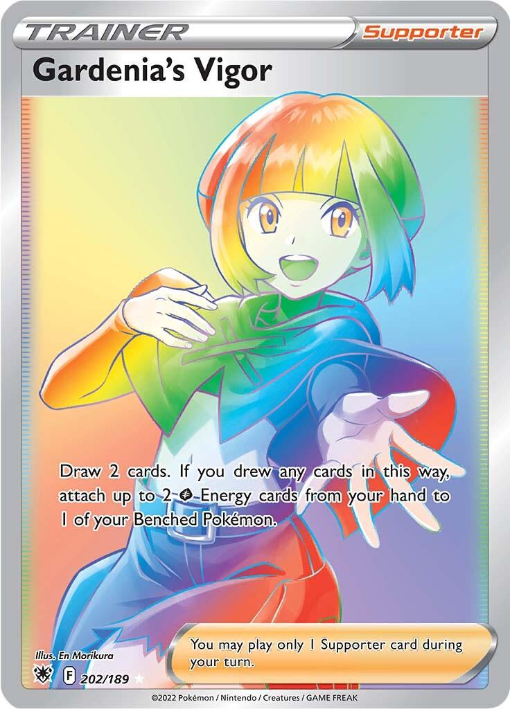 Gardenia's Vigor (202/189) [Sword & Shield: Astral Radiance] - POKÉ JEUX