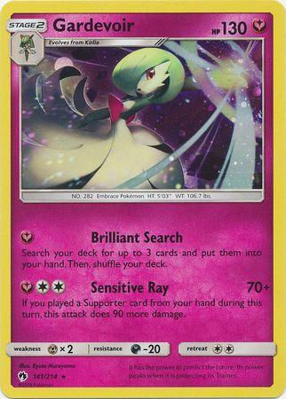 Gardevoir (141/214) (Cosmos Holo) [Sun & Moon: Lost Thunder] - POKÉ JEUX