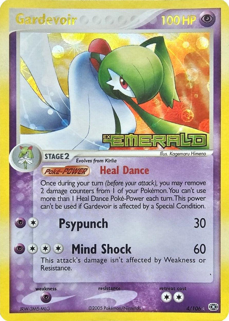 Gardevoir (4/106) (Stamped) [EX: Emerald] - POKÉ JEUX