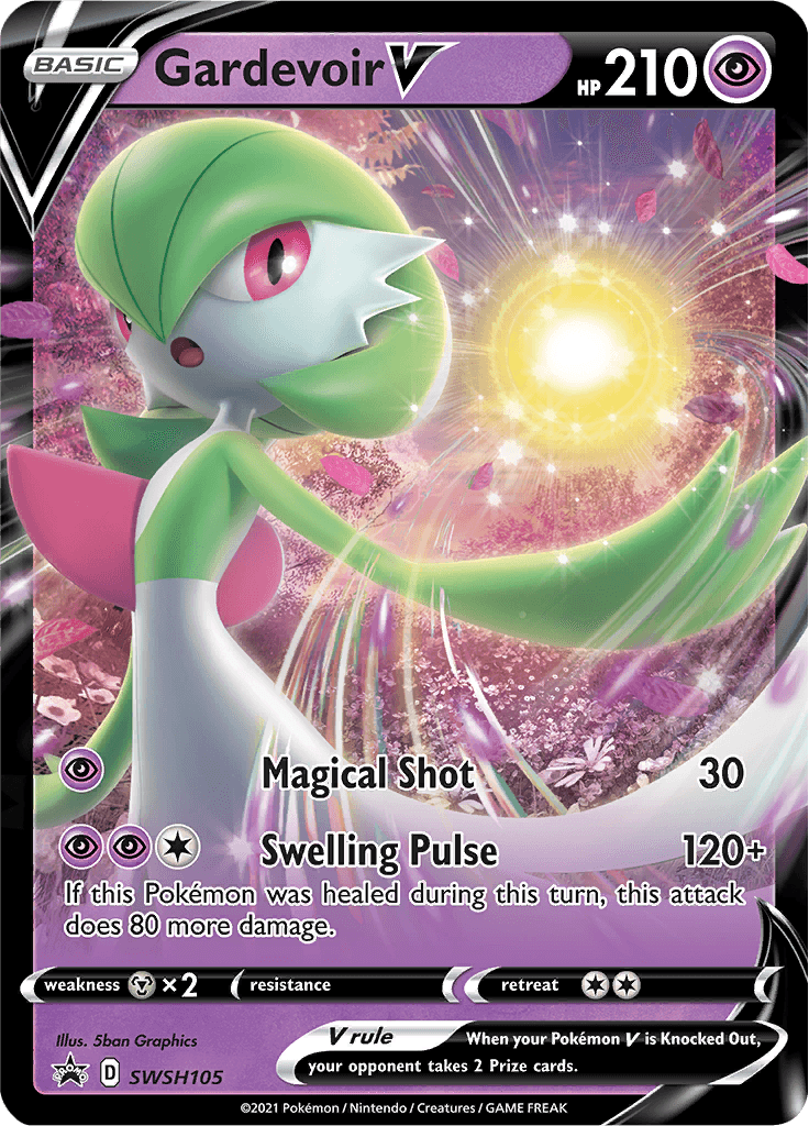 Gardevoir V (SWSH105) [Sword & Shield: Black Star Promos] - POKÉ JEUX