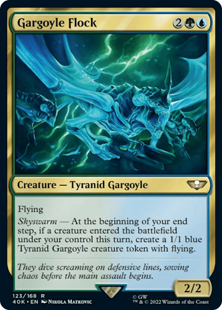 Gargoyle Flock (Surge Foil) [Warhammer 40,000] - POKÉ JEUX