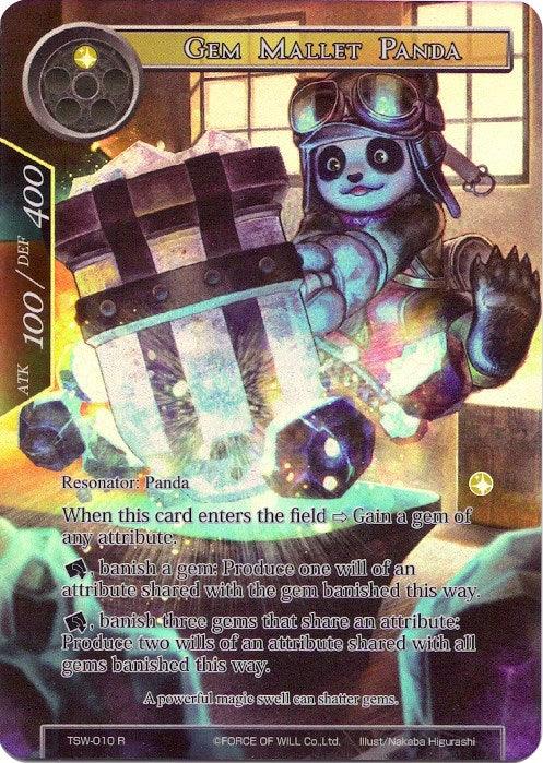 Gem Mallet Panda (Full Art) (TSW-010) [The Time Spinning Witch] - POKÉ JEUX