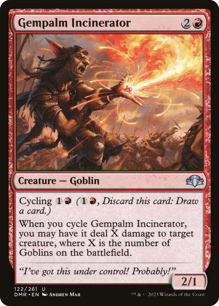 Gempalm Incinerator [Dominaria Remastered] - POKÉ JEUX