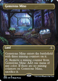 Gemstone Mine (Borderless Alternate Art) [Dominaria Remastered] - POKÉ JEUX