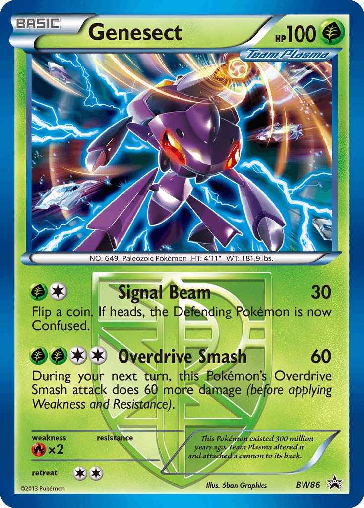 Genesect (BW86) (Team Plasma) [Black & White: Black Star Promos] - POKÉ JEUX