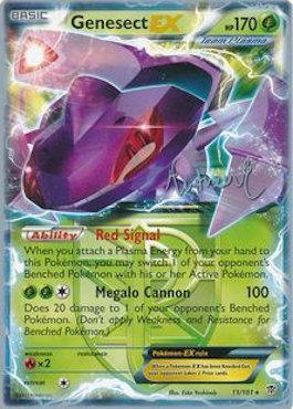 Genesect EX (11/101) (Emerald King - Andrew Estrada) [World Championships 2014] - POKÉ JEUX