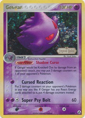 Gengar (5/92) (Stamped) [EX: Legend Maker] - POKÉ JEUX