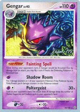 Gengar LV.43 (18/100) (Queengar - Jason Martinez) [World Championships 2009] - POKÉ JEUX