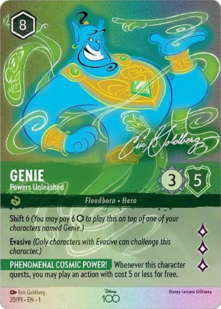 Genie - Powers Unleashed (Alternate Art) (20) [Disney100 Promos] - POKÉ JEUX