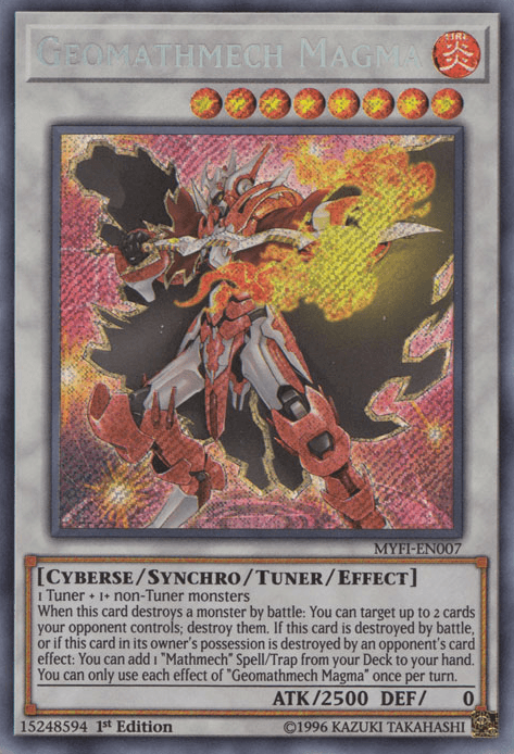 Geomathmech Magma [MYFI-EN007] Secret Rare - POKÉ JEUX