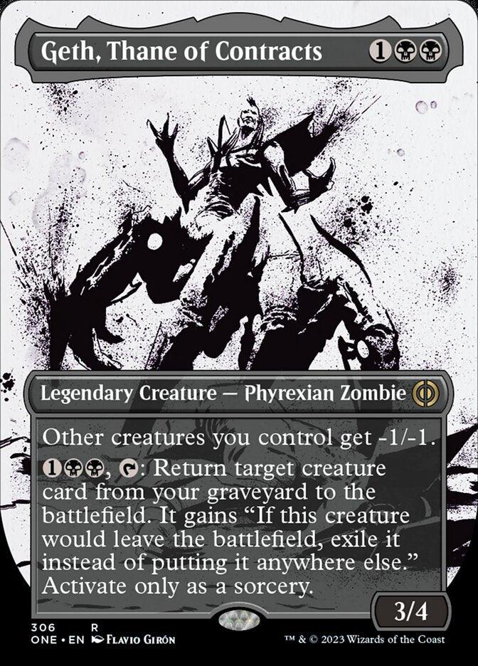 Geth, Thane of Contracts (Borderless Ichor) [Phyrexia: All Will Be One] - POKÉ JEUX