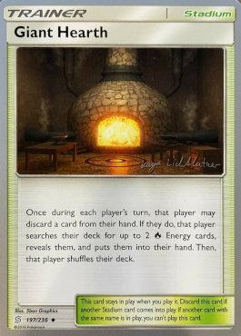 Giant Hearth (197/236) (Fire Box - Kaya Lichtleitner) [World Championships 2019] - POKÉ JEUX