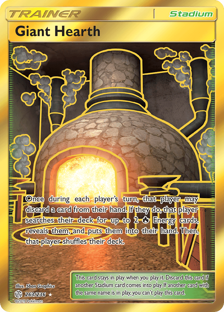 Giant Hearth (263/236) [Sun & Moon: Cosmic Eclipse] - POKÉ JEUX