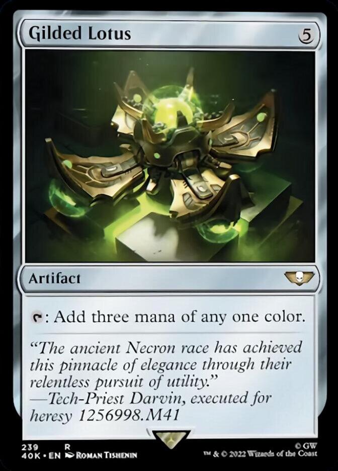 Gilded Lotus (Surge Foil) [Warhammer 40,000] - POKÉ JEUX