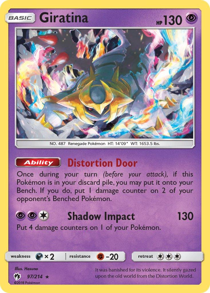 Giratina (97/214) (Theme Deck Exclusive) [Sun & Moon: Lost Thunder] - POKÉ JEUX