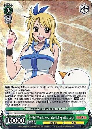 Girl Who Loves Celestial Spirits, Lucy (FT/EN-S02-102R RRR) [Fairy Tail ver.E] - POKÉ JEUX