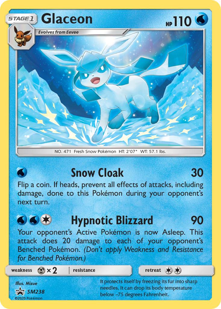 Glaceon (SM238) [Sun & Moon: Black Star Promos] - POKÉ JEUX