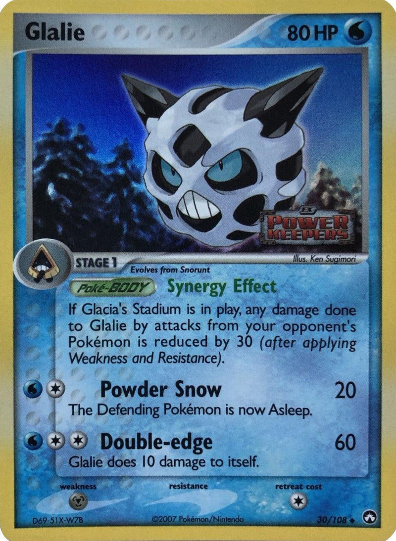 Glalie (30/108) (Stamped) [EX: Power Keepers] - POKÉ JEUX