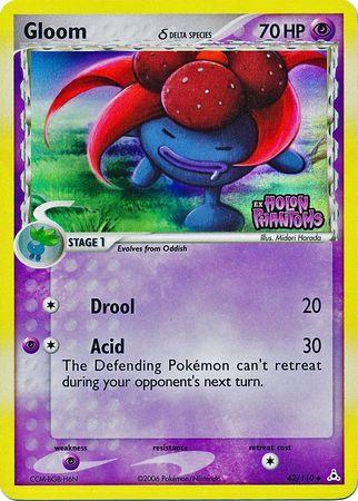 Gloom (42/110) (Delta Species) (Stamped) [EX: Holon Phantoms] - POKÉ JEUX