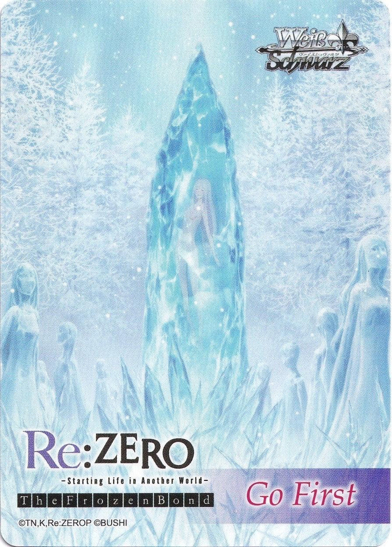 Go First Card - Girl Imprisoned in Ice, Emilia [Re:ZERO: The Frozen Bond] - POKÉ JEUX