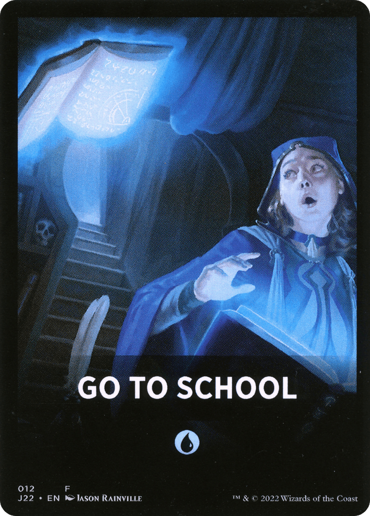 Go to School Theme Card [Jumpstart 2022 Front Cards] - POKÉ JEUX