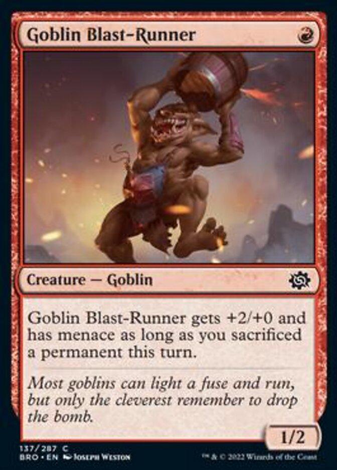 Goblin Blast-Runner [The Brothers' War] - POKÉ JEUX