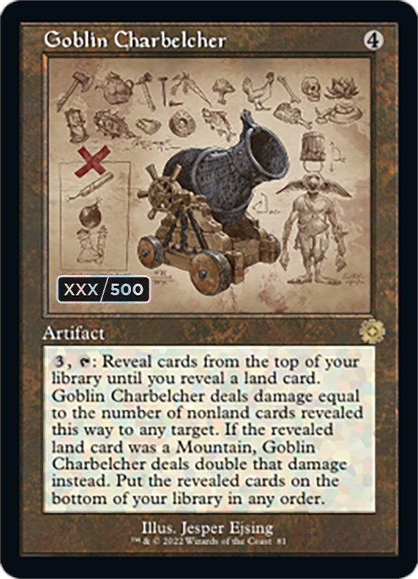 Goblin Charbelcher (Retro Schematic) (Serialized) [The Brothers' War Retro Artifacts] - POKÉ JEUX