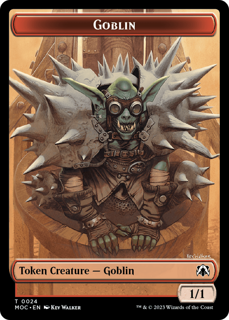 Goblin // Eldrazi Double-Sided Token [March of the Machine Commander Tokens] - POKÉ JEUX